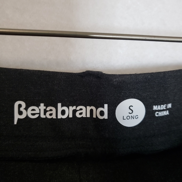 BETABRAND Charcoal Classic Dress Pant Yoga Pants - Picture 10 of 11
